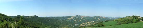 Valico Monte Chioda - panorama