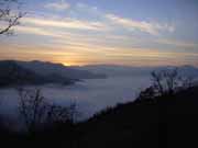 Colle del Carnaio - nebbia