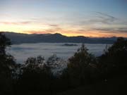 Colle del Carnaio - nebbia